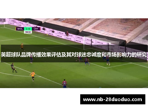 英超球队品牌传播效果评估及其对球迷忠诚度和市场影响力的研究